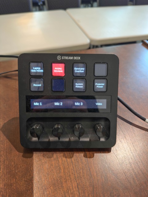 Control pad for the hall system
