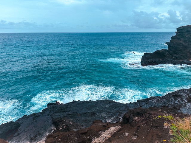 Rocky coastline