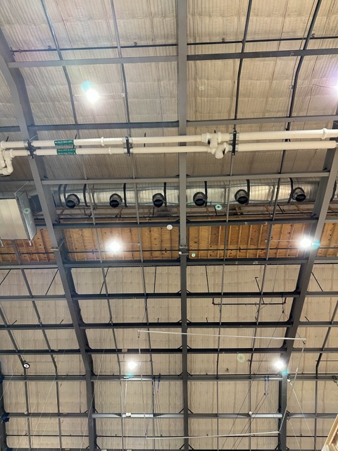 Stage lighting grid and structure