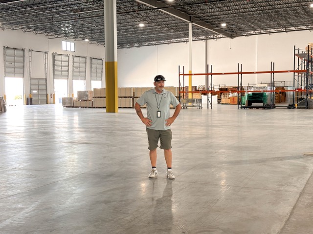 Walking the warehouse floor to plan access point placement